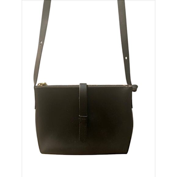 J Crew Black Leather Crossbody Bag - Picture 6 of 6